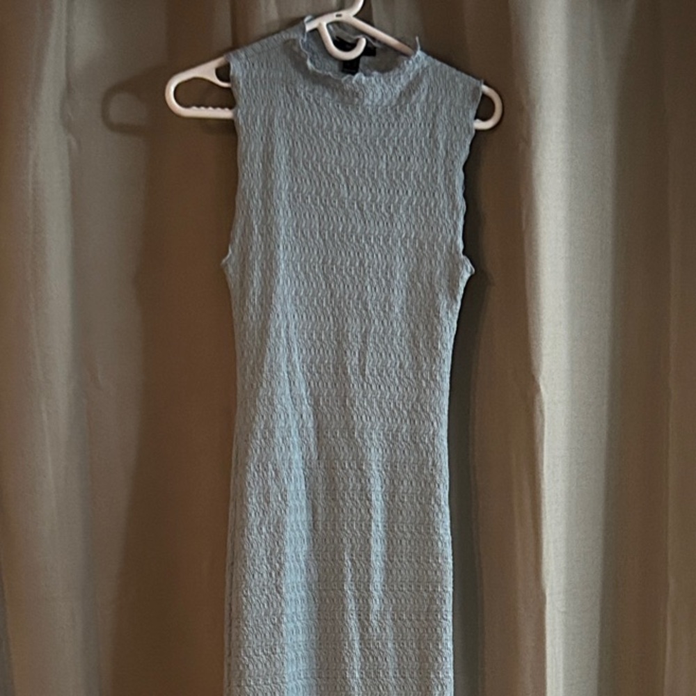 Forever 21 Textured Sleeveless Maxi Dress